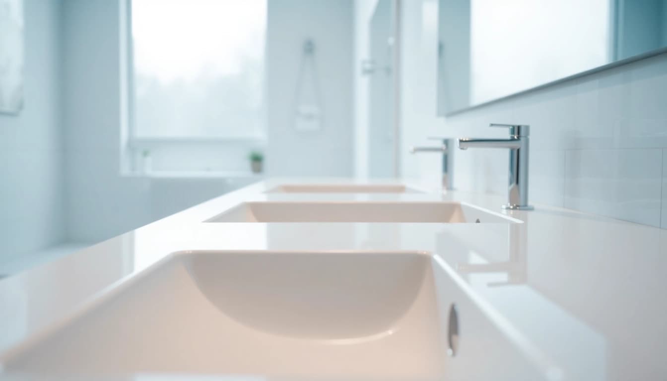Verwenden Sie sonni sanitär Armaturen in einem modernen Badezimmer mit eleganten Designs.