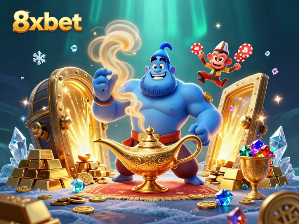 Experience thrilling gameplay and winnings with 8xbet’s exciting casino atmosphere, featuring magical elements.