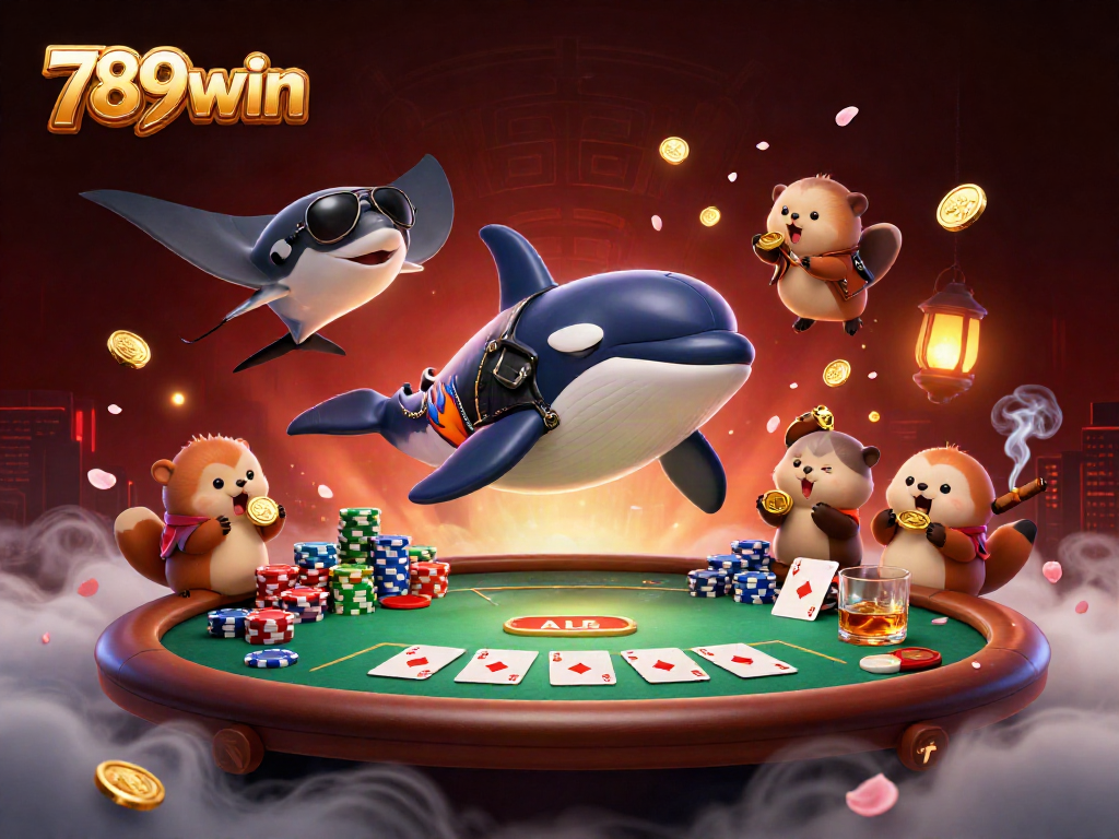 Immerse in the thrill of 789win with fantastic 3D characters and dynamic poker elements.