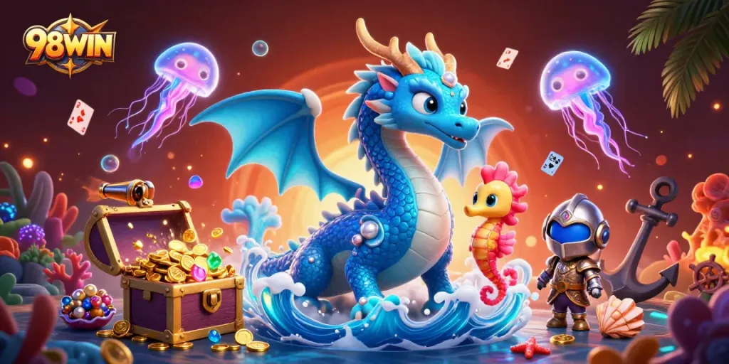 Experience thrilling gameplay with 98WIN's vibrant underwater adventure featuring colorful sea creatures.