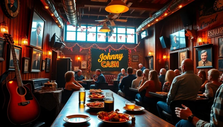 Celebrate Johnny Cash's legacy at a lively birthday event featuring music, food, and decorations, inspired by johnnycashbirthday.com.