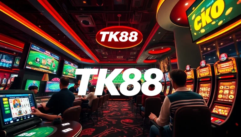 Experience the thrilling gaming environment at tk88win.live online casino.