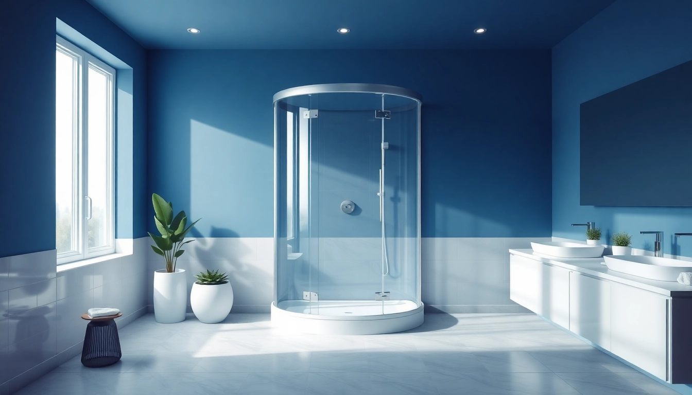 Moderne dusche 100x100 in einem stilvollen Badezimmer mit eleganten Fliesen.