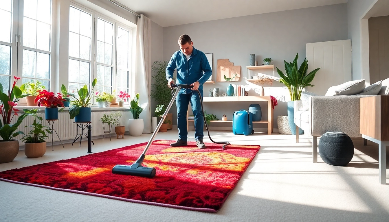 Experience quality service from expert carpet cleaners in Glasgow, creating a spotless living room.