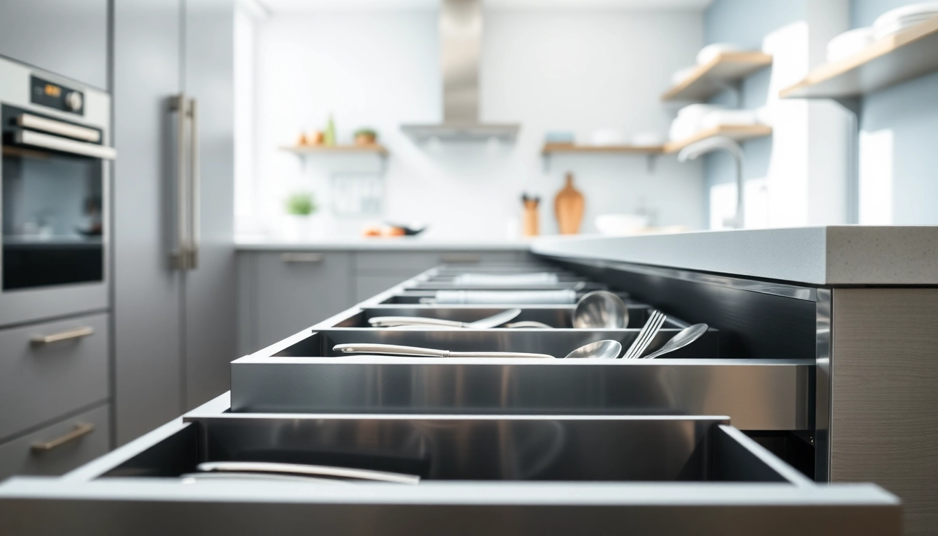 Maximizing Space Efficiency with Metal Drawer System