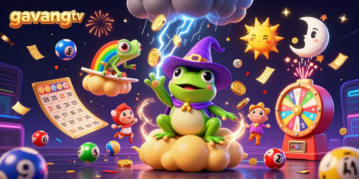 Experience winning moments with gavangtv, colorful lottery elements, and thrilling visual effects.