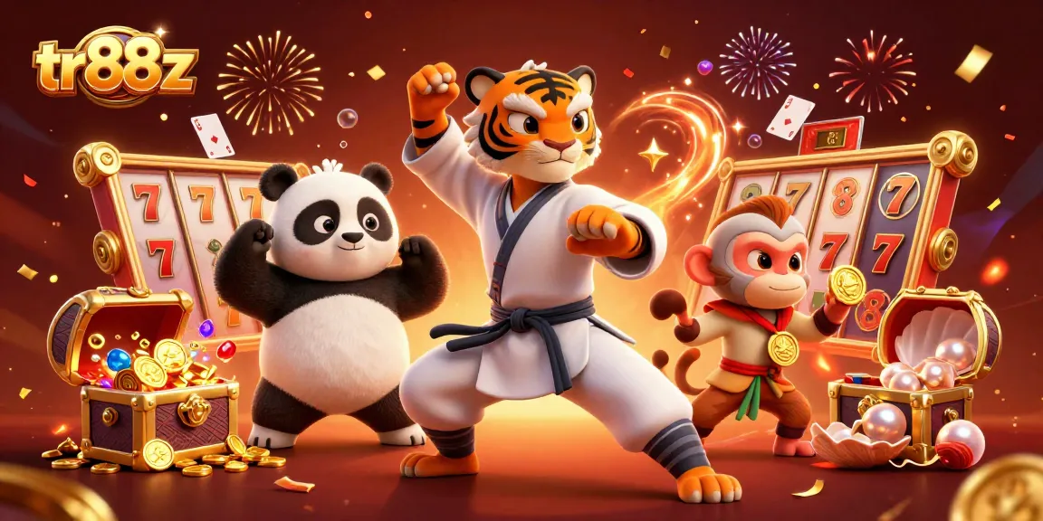 Engage with tr88z at the vibrant online casino, featuring dynamic characters and exciting slots.