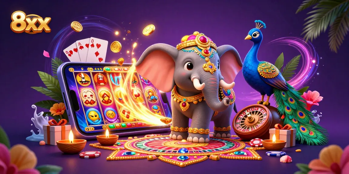 Spin to win with 8xx at this vibrant, luxurious online gambling scene.